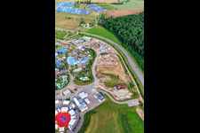 Expansion construction site in the south of Rulantica in Europa-Park Rust in Rust in the state Baden-Wuerttemberg, Germany