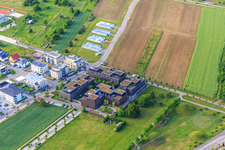 Europa-Park employee housing in Rust in the state Baden-Wuerttemberg, Germany