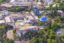 Pirates in Batavia, Molencafé, FoodLoop and Friethuys in the Netherlands themed area of Europa-Park Rust in Rust in the state Baden-Wuerttemberg, Germany