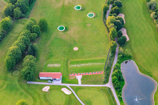 Drive-Range Swing to Win at Europa-Park Golf Club Breisgau in the district Tutschfelden in Herbolzheim in the state Baden-Wuerttemberg, Germany