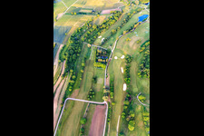 Europa-Park Golf Club Breisgau in the district Tutschfelden in Herbolzheim in the state Baden-Wuerttemberg, Germany from above