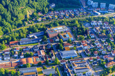 Geschwister-Scholl-Gymnasium, Vocational School Center Waldkirch and SICK Training in Waldkirch in the state Baden-Wuerttemberg, Germany