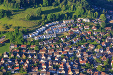 New development area Anneliese-Licht-Straße in Waldkirch in the state Baden-Wuerttemberg, Germany