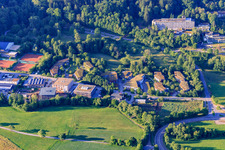 Aerial view of Am Bruckwald | Sozialwerk Breisgau gGmbH in Waldkirch in the state Baden-Wuerttemberg, Germany