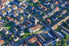 St. Michael's Church in Gutach im Breisgau in the state Baden-Wuerttemberg, Germany