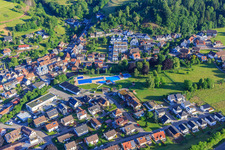 Swimming pool Elzach in the district Wellishöfe in Elzach in the state Baden-Wuerttemberg, Germany