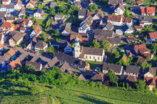 Church of St. Andrew in the district Hecklingen in Kenzingen in the state Baden-Wuerttemberg, Germany