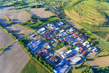 Auf d. Haid commercial area in the district Achkarren in Vogtsburg im Kaiserstuhl in the state Baden-Wuerttemberg, Germany