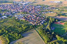 Oberwörthstraße in Weisweil in the state Baden-Wuerttemberg, Germany