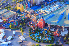 Vildfål - Freefall slide and Munin - Duel slide of Rulantica in Europa-Park Rust in Rust in the state Baden-Wuerttemberg, Germany