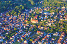 Church of St. Nicholas at the Cemetery in the district Altdorf in Ettenheim in the state Baden-Wuerttemberg, Germany