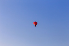 Hot air balloon Media Markt Halberstadt D-OMMH in Aschersleben in the state Saxony-Anhalt, Germany