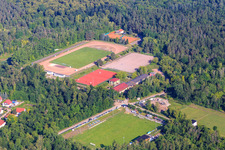 FC Hettstedt sports fields in Hettstedt in the state Saxony-Anhalt, Germany