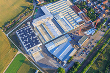 Aerial view of Kardex Remstar company premises in Bellheim in the state Rhineland-Palatinate, Germany