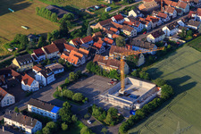 Construction site for the new Netto market in Saarstr in Kandel in the state Rhineland-Palatinate, Germany