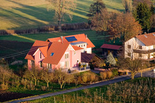 Oberdorfstr in Oberhausen in the state Rhineland-Palatinate, Germany