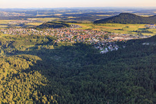 View from the southeast in Gosheim in the state Baden-Wuerttemberg, Germany