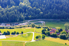Sewage treatment plant in the district Fluorn in Fluorn-Winzeln in the state Baden-Wuerttemberg, Germany