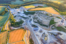 Rottweiler Transportbeton GmbH & Co. KG Horgen plant, BAU-UNION GmbH & Co. Vereinigte Schotterwerke KG Horgen plant in the quarry Zimmern ob Rottweil-Horgen in Zimmern ob Rottweil in the state Baden-Wuerttemberg, Germany