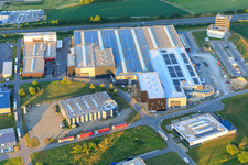 Bucher Stahlhandel GmbH, BAH Personaldienste GmbH, weisenburger bau GmbH, acp systems AG and ACI Systems GmbH and Müller Hydraulik GmbH in Zimmern ob Rottweil in the state Baden-Wuerttemberg, Germany