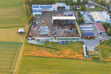 Waste disposal company Bihl GmbH in the district Herrenzimmern in Bösingen in the state Baden-Wuerttemberg, Germany