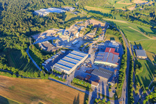 Quarry Dornstetten of Kaltenbach Gebr. GmbH & Co. and Spedition Fahrner GmbH KG in Dornstetten in the state Baden-Wuerttemberg, Germany