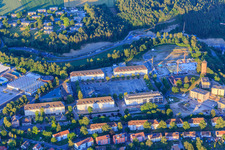 Former barracks at Garnisonsplatz with Alphartis SE, RECK+GASS Ingenieurgesellschaft mbH + Co.KG in Horb am Neckar in the state Baden-Wuerttemberg, Germany