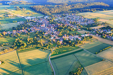 View from the north in the district Betra in Horb am Neckar in the state Baden-Wuerttemberg, Germany