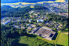 Location view with SCHMIDT Technology GmbH in the district Saint Georgen im Schwarzwald in St. Georgen im Schwarzwald in the state Baden-Wuerttemberg, Germany
