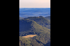 Wegelnburg, Château de Lœwenstein and Château de Hohenbourg in Lembach in the state Bas-Rhin, France