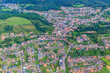 From the northwest in the district Düppenweiler in Beckingen in the state Saarland, Germany