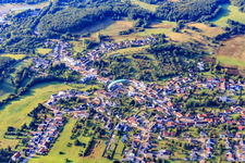 From the north in the district Bosen in Nohfelden in the state Saarland, Germany