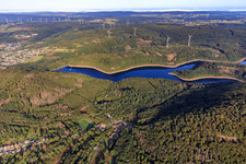 Reservoir Nonnweiler in the district Otzenhausen in Nonnweiler in the state Saarland, Germany