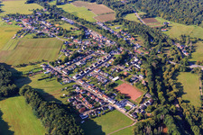 From the northeast in the district Primsweiler in Schmelz in the state Saarland, Germany