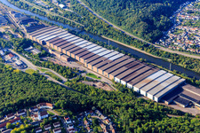 Nauweiler rolling mill on the banks of the Saar in Völklingen in the state Saarland, Germany