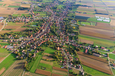 From the north in Seebach in the state Bas-Rhin, France