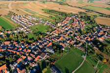 From the west in Oberrœdern in the state Bas-Rhin, France