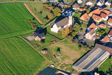 Church of St. George in Stundwiller in the state Bas-Rhin, France