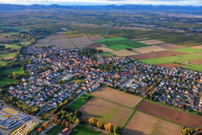 Overview of locations from the southeast in Rohrbach in the state Rhineland-Palatinate, Germany