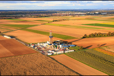 Deep geothermal drilling for lithium extraction by Vulcan Energy GmbH using Rig V20 from Vercana GmbH in Insheim in the state Rhineland-Palatinate, Germany