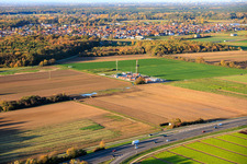 Exploratory drilling for oil by Palatina GeoCon GmbH & Co. KG (SCWH1) in Schwegenheim in the state Rhineland-Palatinate, Germany