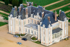 Le Chateau de la Pierre Castle in Coudrecieux in the state Sarthe, France