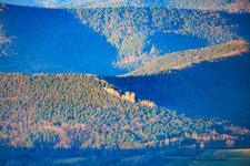 Dimbergpfeiler sandstone climbing rocks in the Palatinate Forest in the district Gossersweiler in Gossersweiler-Stein in the state Rhineland-Palatinate, Germany