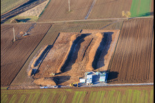Earthworks in Rohrbach in the state Rhineland-Palatinate, Germany