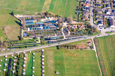 Plant nursery Toskanapark in the district Speyerdorf in Neustadt an der Weinstraße in the state Rhineland-Palatinate, Germany