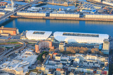 Rhine Gallery on the western bank of the Rhine in the district Mitte in Ludwigshafen am Rhein in the state Rhineland-Palatinate, Germany