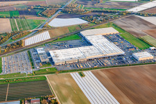 Company premises of Joseph Vögele AG in the district Rheingönheim in Ludwigshafen am Rhein in the state Rhineland-Palatinate, Germany