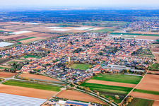 From the north in the district Böhl in Böhl-Iggelheim in the state Rhineland-Palatinate, Germany