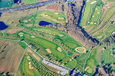 Golf course Golfpark Karlsruhe - GOLF absolute at Gut Batzenhof in the district Hohenwettersbach in Karlsruhe in the state Baden-Wuerttemberg, Germany