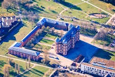 Gottesaue Palace, Wolfgang Rihm Forum Music School in the district Oststadt in Karlsruhe in the state Baden-Wuerttemberg, Germany